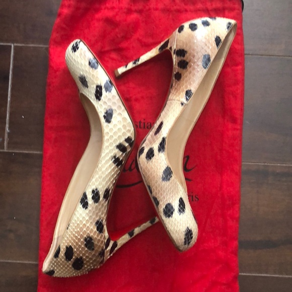 Louboutin python pumps - Picture 5 of 7